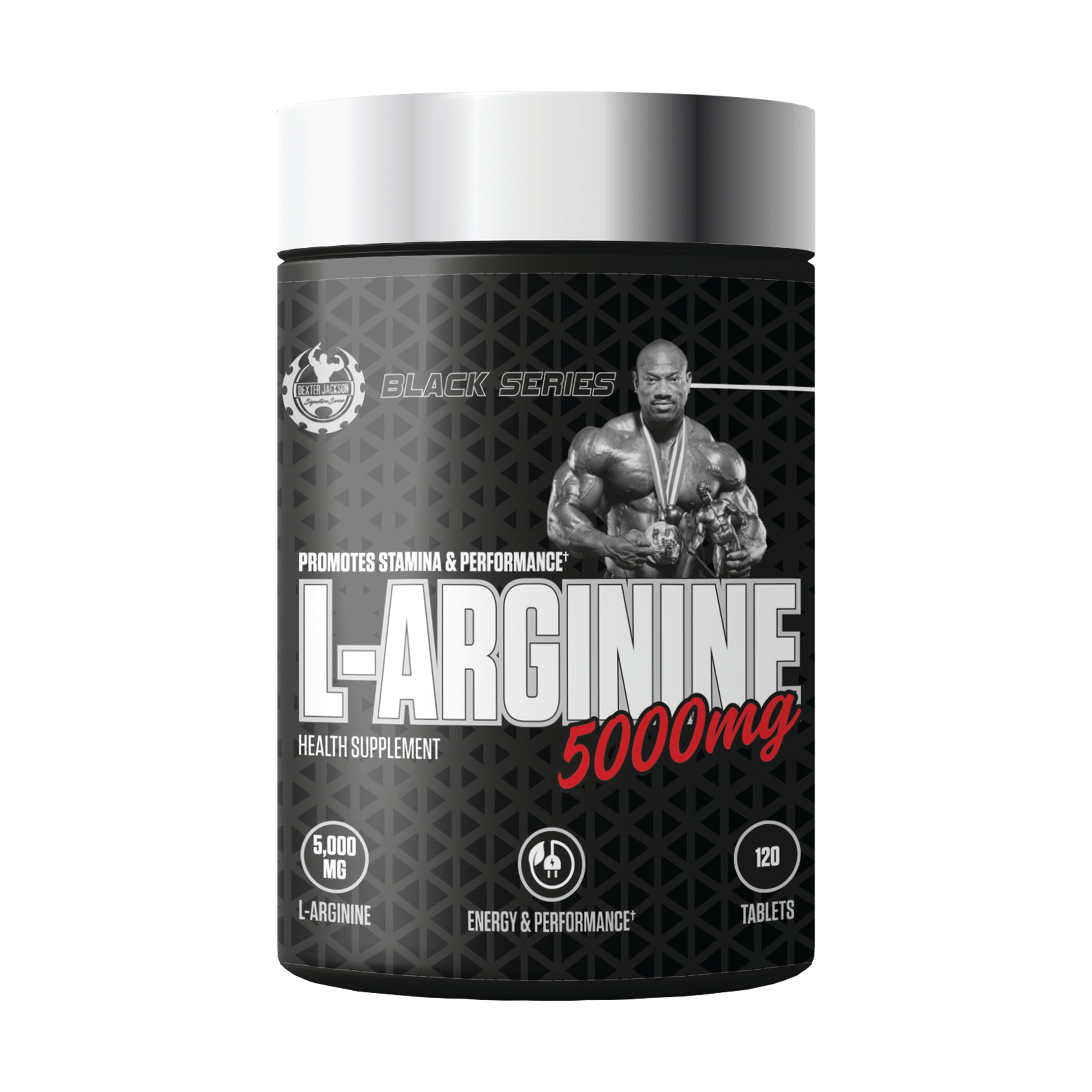 DJSS BLACK SERIES L-ARGININE 1250 MG 120 TABLETS