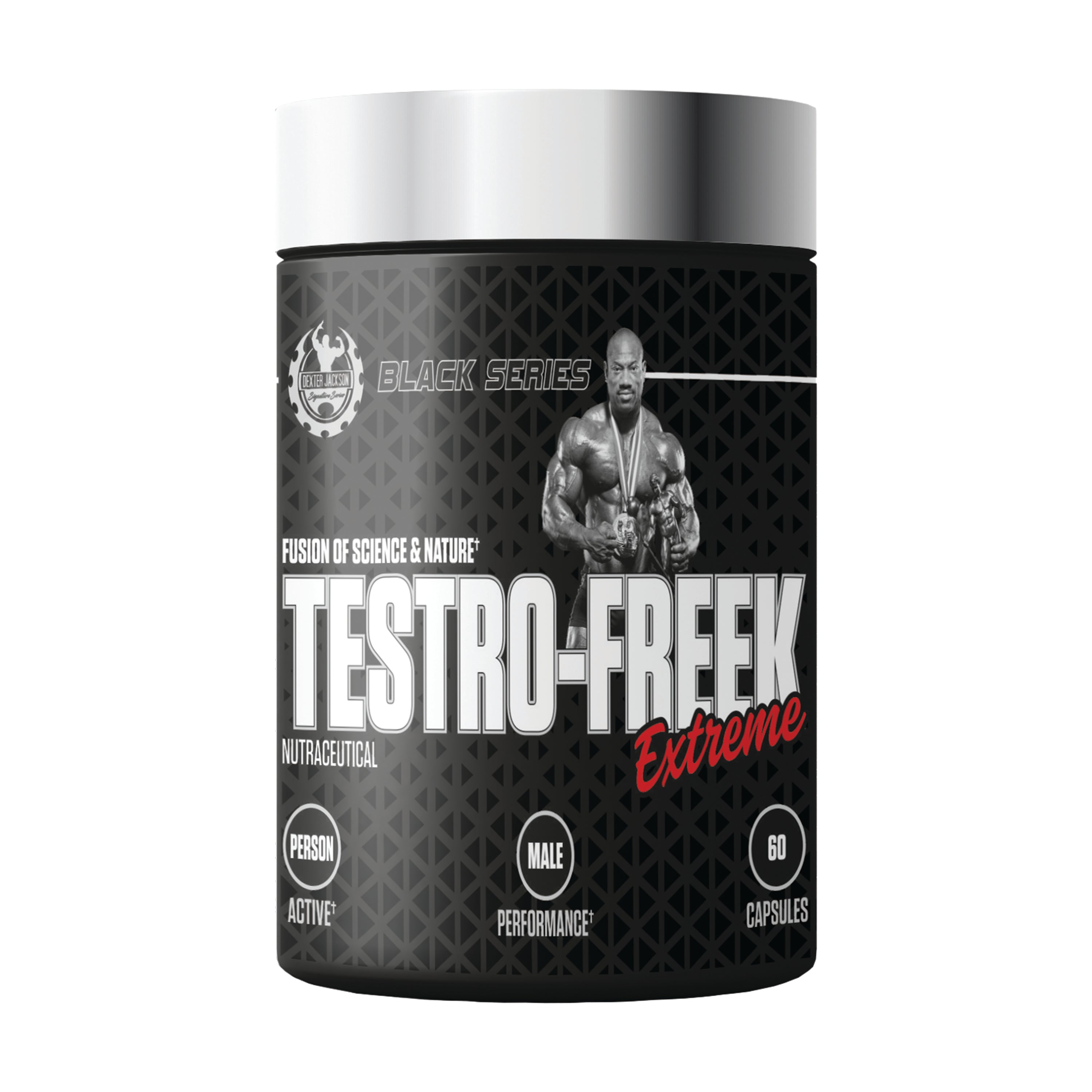 DJSS BLACK SERIES TESTRO FREEK EXTREME 60 VEG CAPSULES