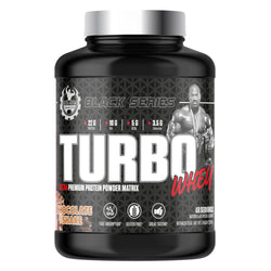 DJSS BLACK SERIES TURBO WHEY 5 LBS 48 SERVING CHOCOLATE SHAKE